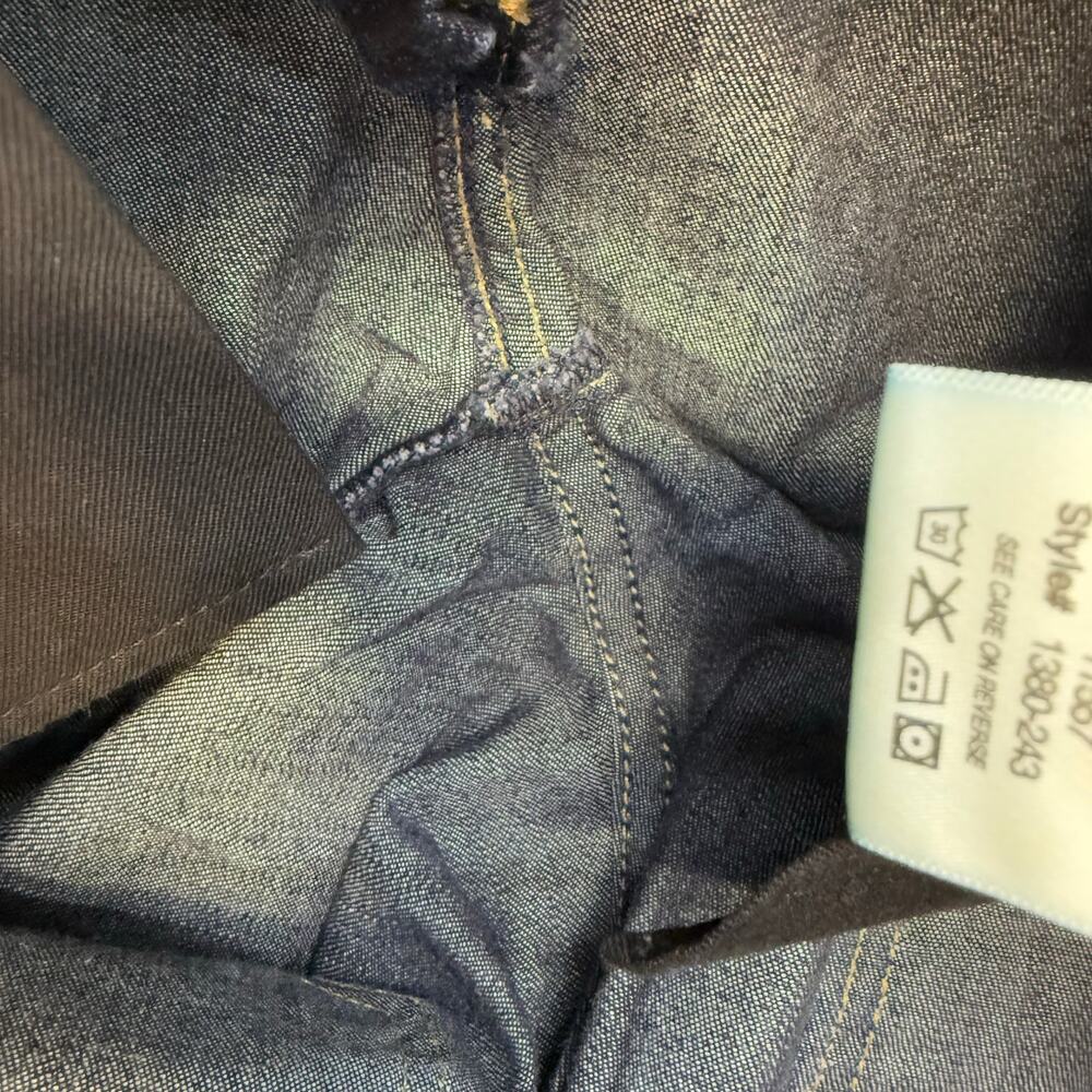 Citizens of Humanity Jeans Women's 28 (6) Dark Blue Straight Leg Classic Preppy - Picture 11 of 16
